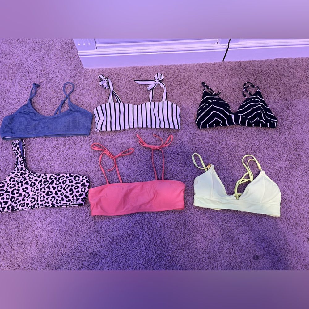 6 bikini tops